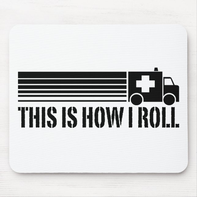 Tapis De Souris Voici comment je lance EMT (Devant)