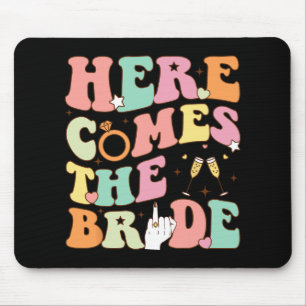 Tapis De Souris Voici la mariée enterrement de vie de jeune fille 