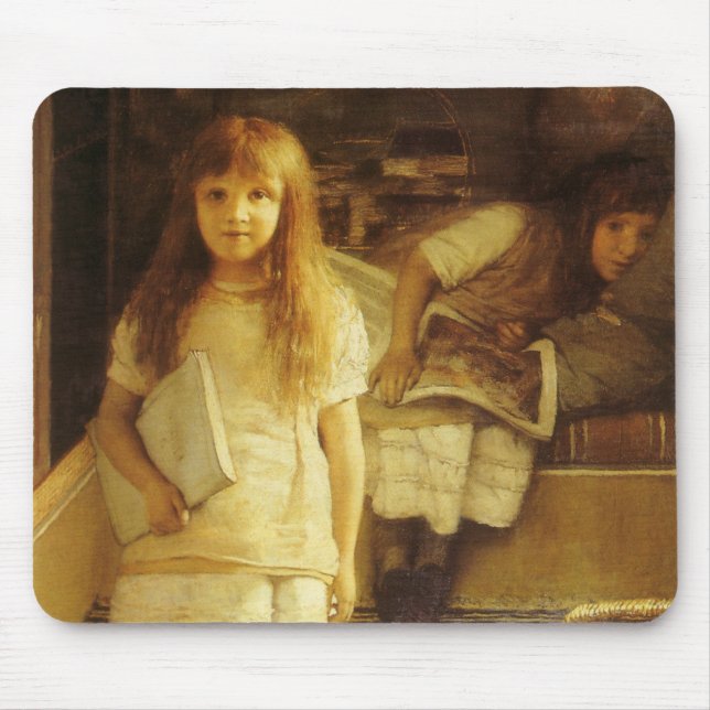 Tapis De Souris Voici notre coin par Sir Lawrence Alma Tadema (Devant)