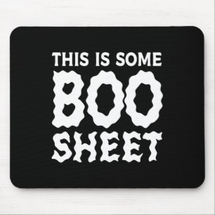 Tapis De Souris Voici Une Feuille De Boite Halloween Ghost Fun Cad