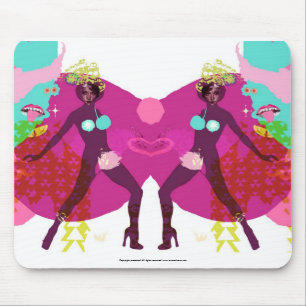 Tapis De Souris Voici venir les filles