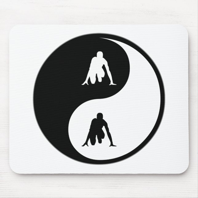 Tapis De Souris Voie de Yin Yang (Devant)
