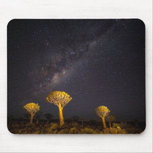 Tapis De Souris Voie lactée Arbre carquois   Keetmanshoop Namibie