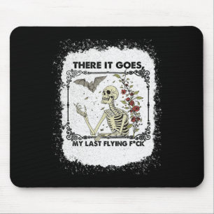 Tapis De Souris Voilà Mon Dernier Skeletons Volant Drôle Hallo