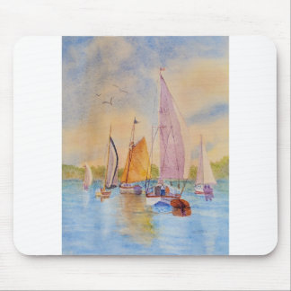 Tapis De Souris voile de coucher de soleil