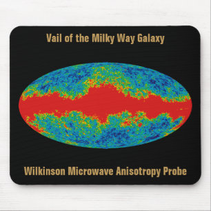 Tapis De Souris Voile Galaxy Voie Lactée sur l'univers WMAP