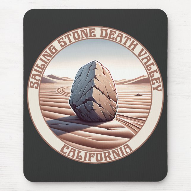 Tapis De Souris Voile Stone Death Valley Californie (Devant)