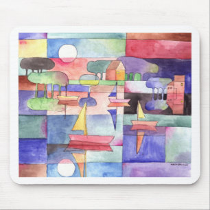 Tapis De Souris VOILE SUR L'EAU Bateau AQUATIQUE Painage