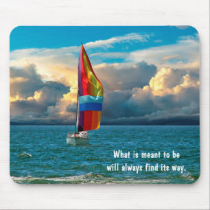 Tapis De Souris Voilier avec Rainbow Spinnaker