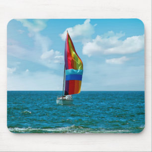 Tapis De Souris Voilier avec Rainbow Spinnaker