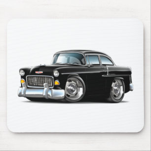 Tapis De Souris Voiture 1955 noire de Chevy Belair