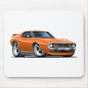 Tapis De Souris Voiture 1971-72 d'orange de javelot