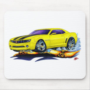 Tapis De Souris Voiture 2010 Jaune-Noire de Camaro