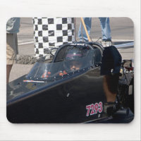 Voiture à moteur gonflé junior Mousepad