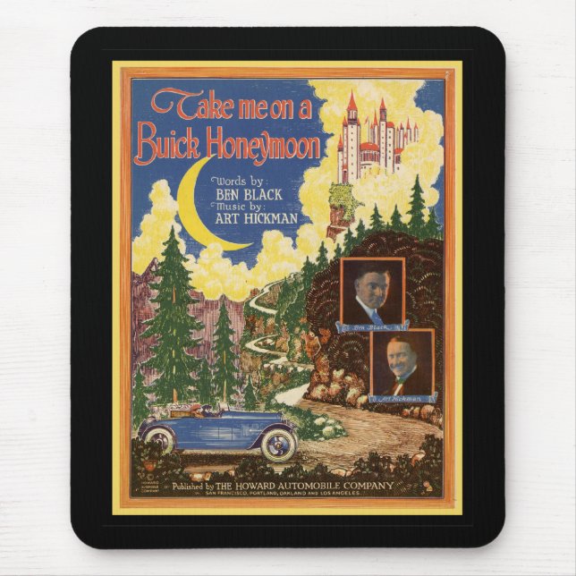 Tapis De Souris Voiture Buick vintage (Devant)