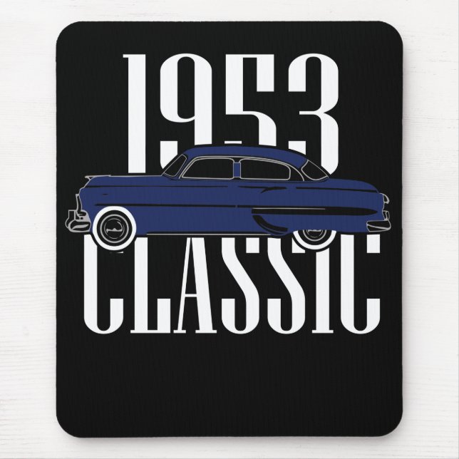 Tapis De Souris Voiture classique 1953 (Devant)