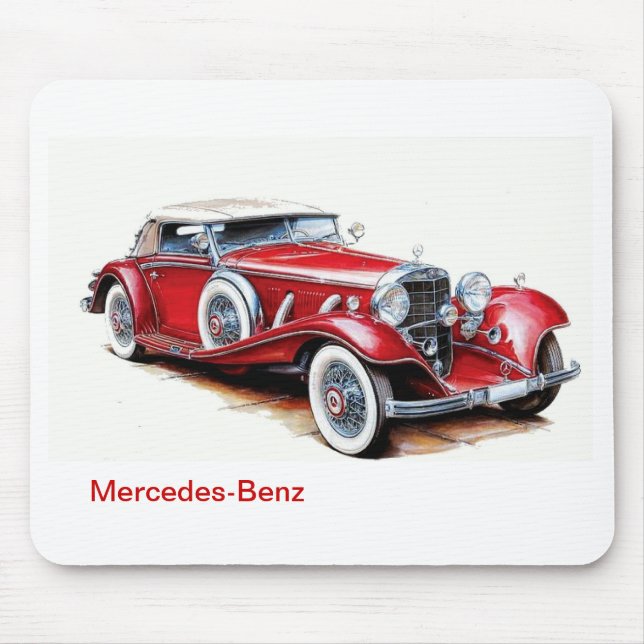 Tapis De Souris Voiture classique Mousepad (Devant)