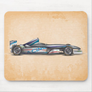 Tapis De Souris Voiture de course