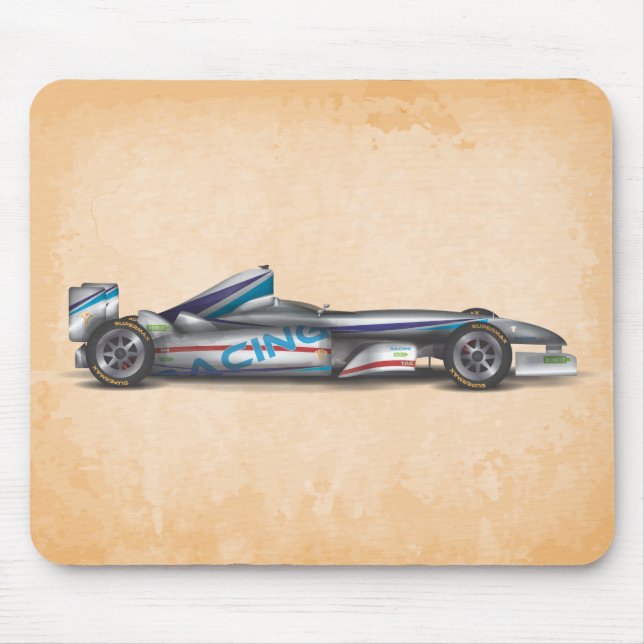 Tapis De Souris Voiture de course (Devant)