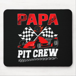 Tapis De Souris Voiture de course de la famille de course Papa T C