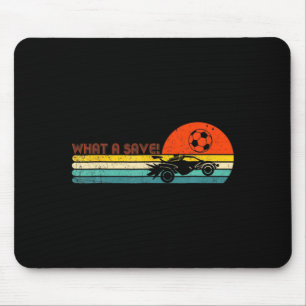 Tapis De Souris Voiture de foot RC de style rétro fusée jeu drôle 