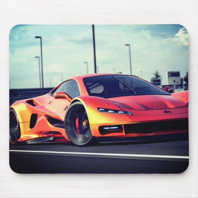 Tapis De Souris Voiture de luxe (Devant)