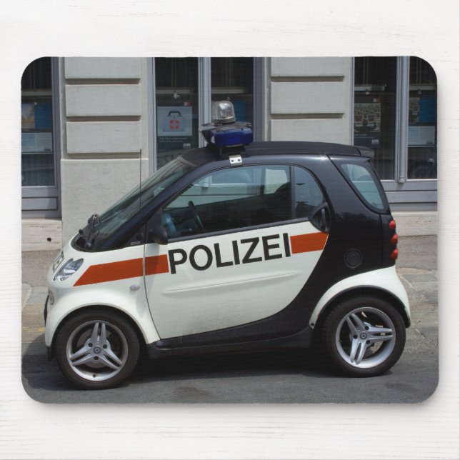 Tapis De Souris voiture de police intelligente (Devant)