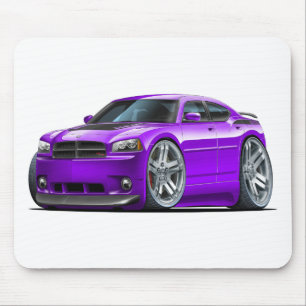 Tapis De Souris Voiture de pourpre de Daytona de chargeur de Dodge