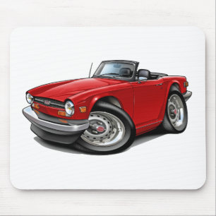Tapis De Souris Voiture de rouge de Triumph TR6