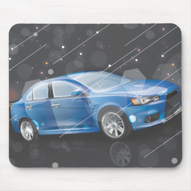Tapis De Souris Voiture de sport (Devant)