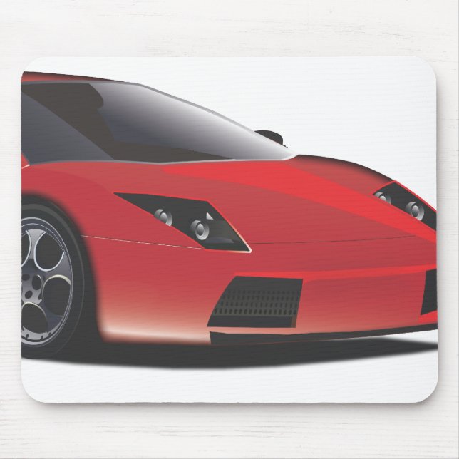 Tapis De Souris Voiture de sport (Devant)