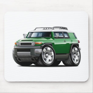 Tapis De Souris Voiture de vert de croiseur des FJ