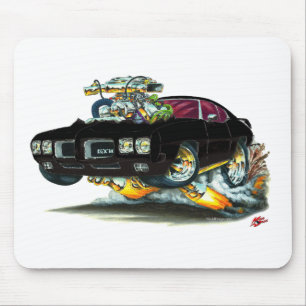 Tapis De Souris Voiture noire de 1970 GTO