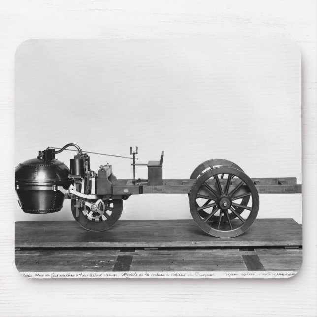 Tapis De Souris voiture Vapeur-actionnée inventée (Devant)