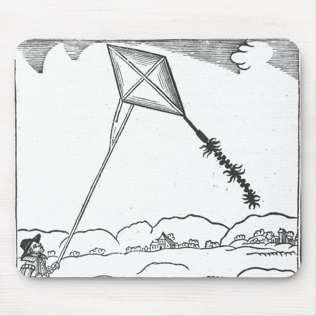 Tapis De Souris Vol de cerf-volant (Devant)