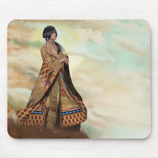 Tapis De Souris Vol de Natif américain (Devant)
