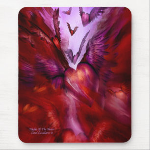 Tapis De Souris Vol du coeur Mousepad