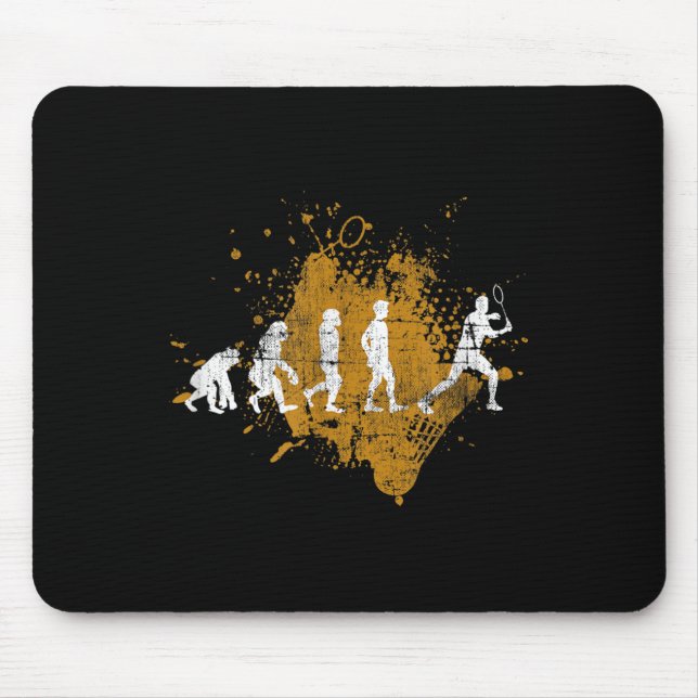 Tapis De Souris Volant de badminton Badminton Player Evolution (Devant)