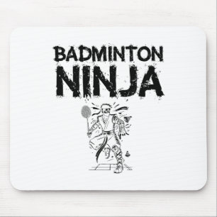 Tapis De Souris Volant de badminton d'art Splash