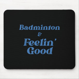 Tapis De Souris Volant de badminton Smash Joyeux Sport actif Spiri