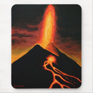 Tapis De Souris Volcan Cumbre Vieja