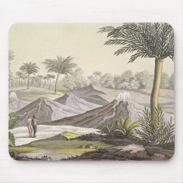 Tapis De Souris Volcan d'Ario di Turbaco près de Carthagène, (Devant)