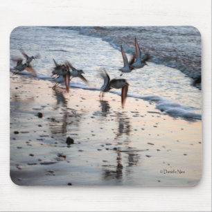 Tapis De Souris Volée des oiseaux Mousepad