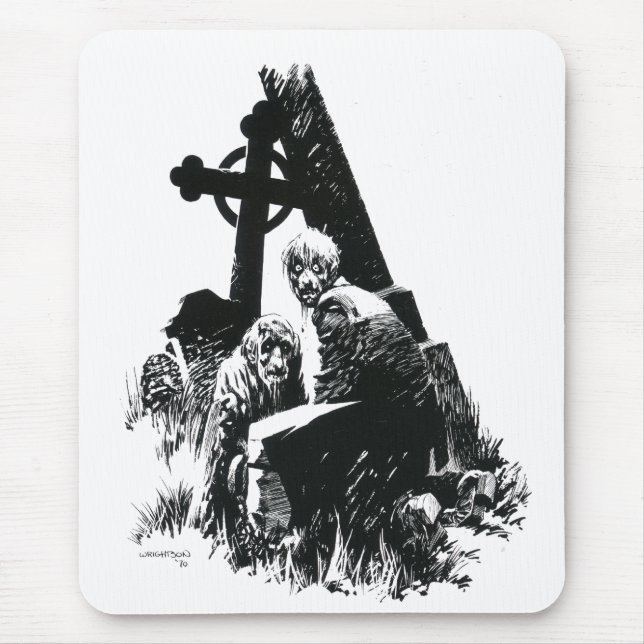 Tapis De Souris Voleurs graves Mousepad (Devant)
