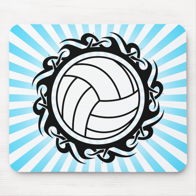 Tapis De Souris volley-ball tribal (Devant)