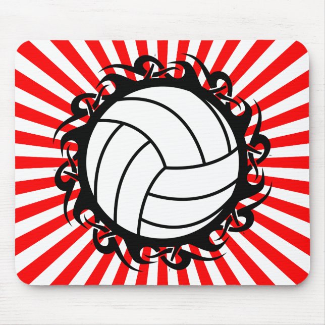 Tapis De Souris volley-ball tribal (Devant)