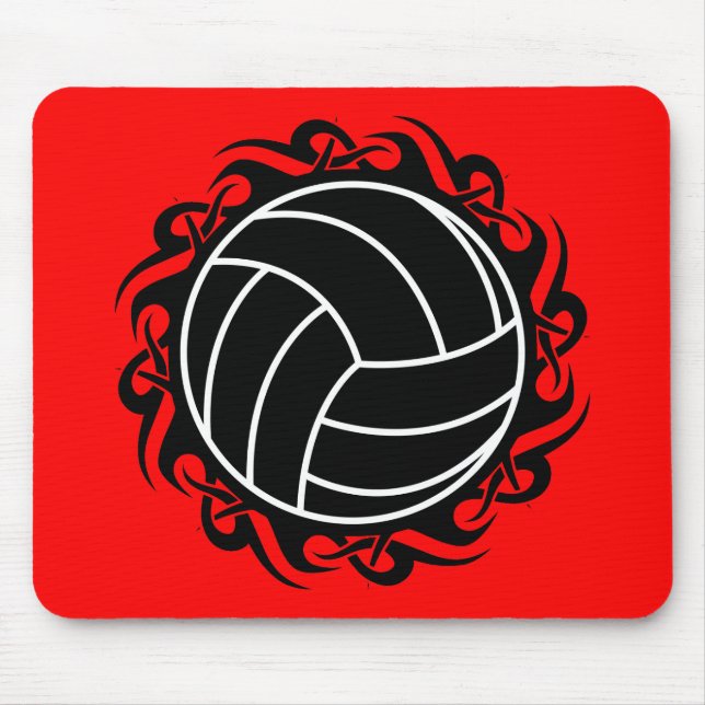 Tapis De Souris volley-ball tribal (Devant)