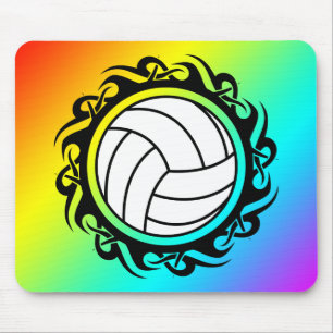 Tapis De Souris volley-ball tribal