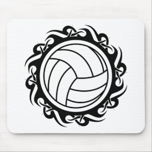 Tapis De Souris volley-ball tribal