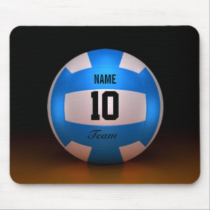 Tapis De Souris Volleyball bleu